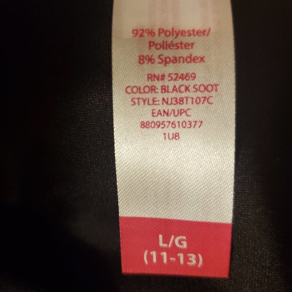 COPY - NWT NO BOUNDARIES TOP black shirt Juniors size large - Picture 8 of 11